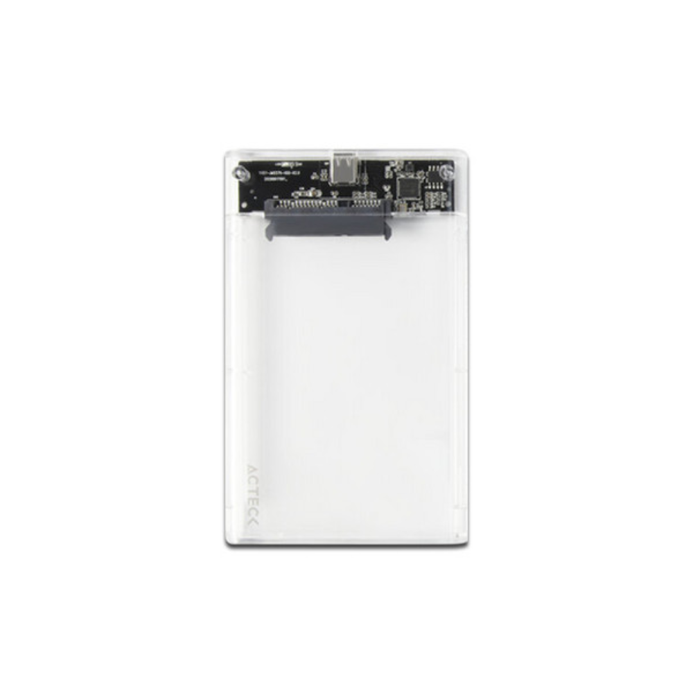 [AC-934688] Enclosure Gabinete para Disco Duro 2.5 SATA Acteck Armor Clear HC430 USB 3.0 Transparente