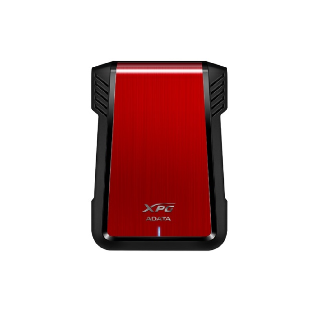 [AEX500U3-CRD] Enclosure Gabinete para Disco Duro 2.5 SATA III ADATA XPG EX500 USB 3.2 Gen 1 Rugged Negro/Rojo