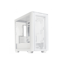 [A21 ASUS CASE/WHT] Gabinete Gamer ASUS A21 White Micro ATX Cristal Templado USB 3.0 Malla Mesh Blanco