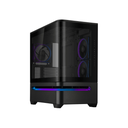 [PRIME AP202 TG ARGB BLACK] Gabinete Gamer ASUS Prime AP202 TG ARGB Black Media Torre Cristal Templado Curvo USB Type-C  Sin fuente Negro