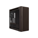 [PROART PA602 WALNUT WOOD TG PWM RETRO BROWN] Gabinete Workstation ASUS ProArt PA602 Wood Edition Detalles Madera Nogal E-ATX Ventiladores PWM 200mm USB Type-C Café