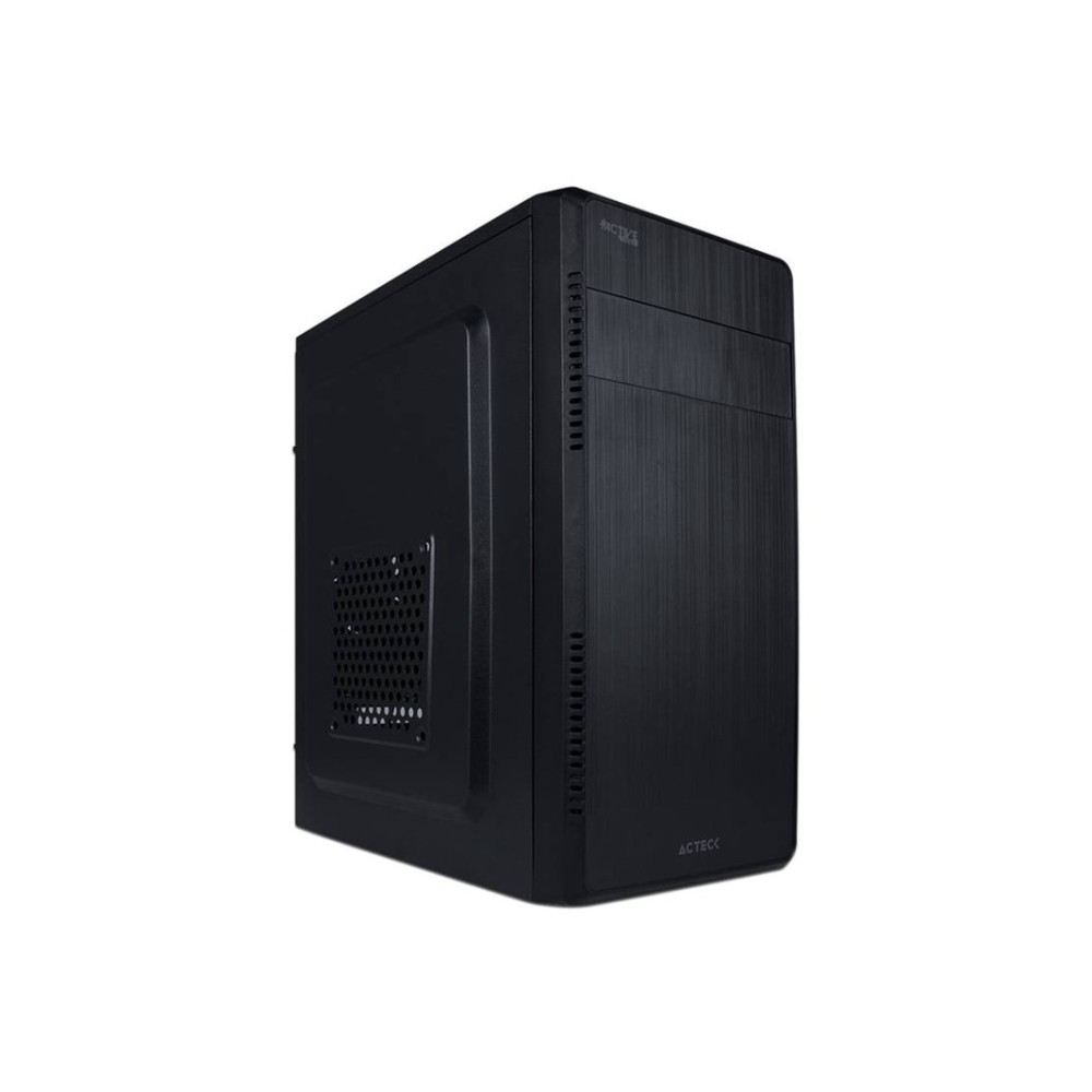 [AC-932547] Gabinete Gamer Acteck Kioto GI240 Micro ATX Incluye Fuente de Poder 500W 1 Ventilador USB 3.2 Negro