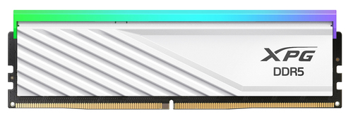 [AX5U5600C468G-SLABRWH] Memoria RAM XPG Lancer Blade RGB DDR5, 5600 MHz, 8GB, CL46, Non-ECC, Blanco