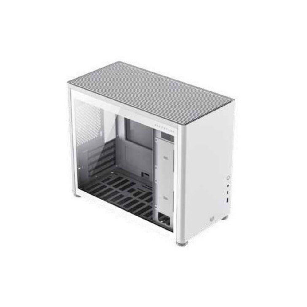 [BR-935647] Gabinete Gamer Balam Rush ERIS FROST GI985 White Micro ATX Cristal Templado USB-C USB 3.0 Sin Fuente Sin Ventiladores Blanco
