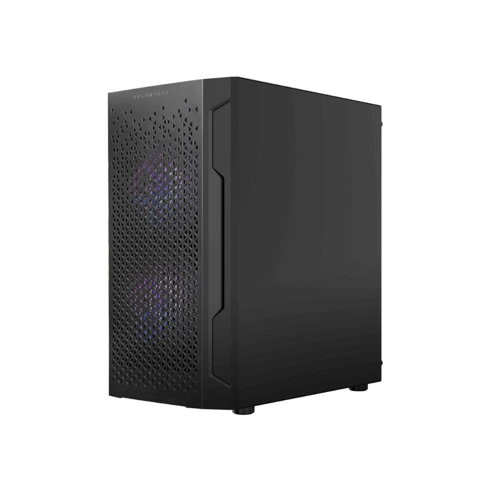 [BR-936118] Gabinete Gamer Balam Rush Artic GI725 Micro ATX Ventana Lateral 3 Ventiladores RGB USB 3.0 Sin Fuente Negro