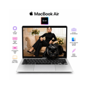 [A2337SLV20-C-M187-8-S128-GRB/RFB] Laptop Apple MacBook Air 13.3" Chip M1 Reacondicionada