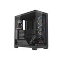 [BR-941471] Gabinete Gamer Balam Rush Tank Polar 7900 ATX Cristal Templado 5 Ventiladores USB 3.0 Sin Fuente Negro