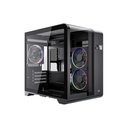 [BR-941617] Gabinete Gamer Balam Rush Tank Expert Curve 6400 Micro ATX Cristal Templado Vista Panorámica USB 3.0 Sin Fuente Negro