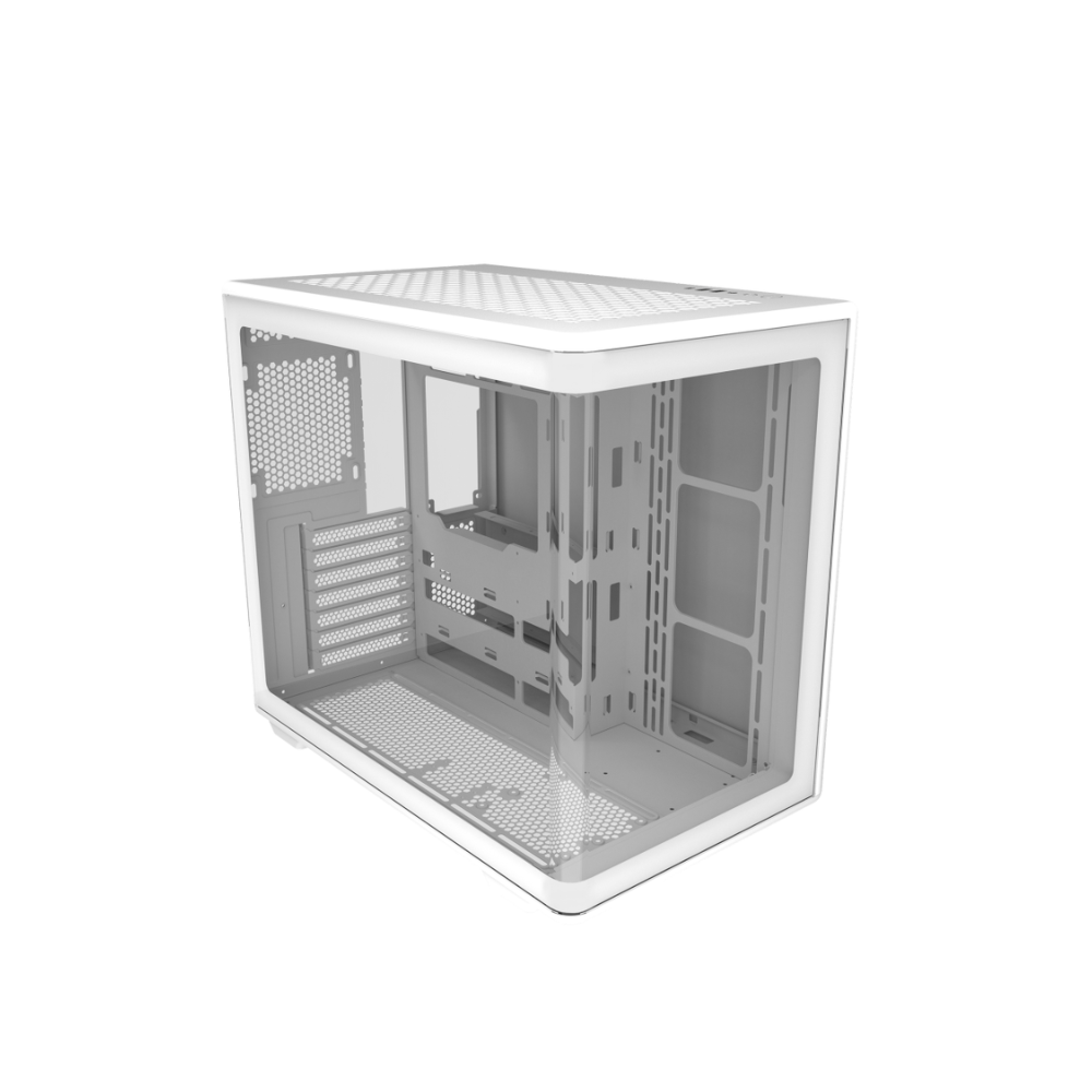 [E600-WGNN-S00] Gabinete Gamer Cooler Master Elite 600 White ATX Cristal Templado USB-C Sin Fuente Blanco