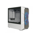 [TD300-WGNN-S00] Gabinete Gamer Cooler Master MasterBox TD300 Mesh White Micro ATX Cristal Templado 2 Ventiladores ARGB USB 3.0 Sin Fuente Blanco