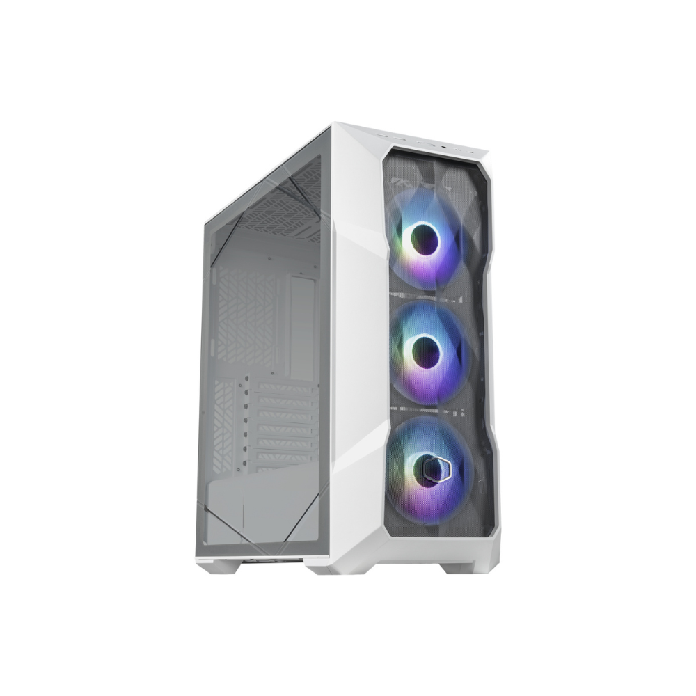 [TD500V2-WGNN-S00] Gabinete Gamer Cooler Master MasterBox TD500 Mesh V2 White E-ATX Cristal Templado 3 Ventiladores ARGB USB-C Sin Fuente Blanco