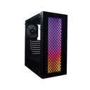 [EV-1020] Gabinete Evotec Beijing Midi-Tower Cristal Templado 3x Ventiladores RGB Negro