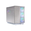 [NA-0640] Gabinete Naceb Aether Full Tower Cristal Templado E-ATX Sin Fuente 4x Ventiladores Blanco