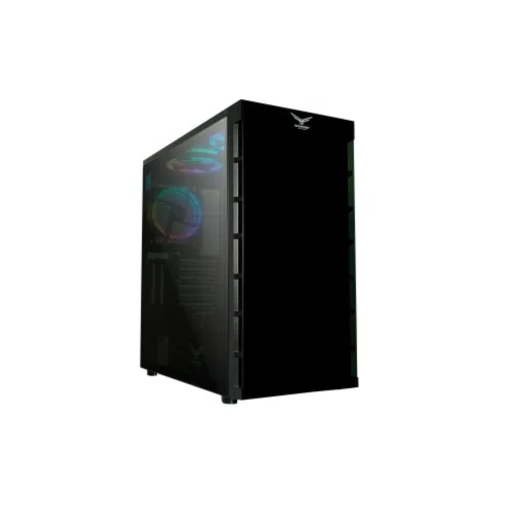 [NA-0609] Gabinete Naceb ORION Full-Tower Cristal Templado RGB ATX Sin Fuente 3x Ventiladores RGB Negro