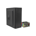 [STPGAC4B] Gabinete Stylos Modelo 1 Midi Tower ATX USB 3.0 Fuente 500W Incluida Sin Ventiladores Negro