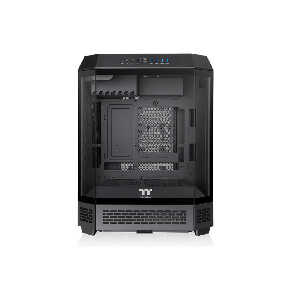 [CA-1Z1-00M1WN-00] Gabinete Thermaltake The Tower 600 Mid Tower Cristal Templado ATX Back-Connect Sin Fuente Sin Ventiladores Negro