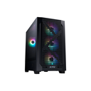 [LANDER300MAA-BKCWW] Gabinete XPG Lander 300 Media Torre Cristal Templado Malla ATX Sin Fuente 4x Ventiladores Negro
