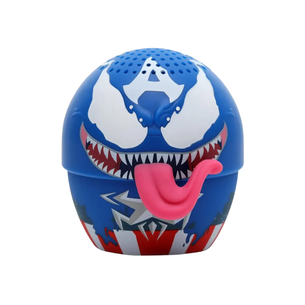 [BITTYVENOM2/NEW] Bocina Portátil Inalámbrica Bitty Boomers Marvel Venomized Captain America Bluetooth Mini