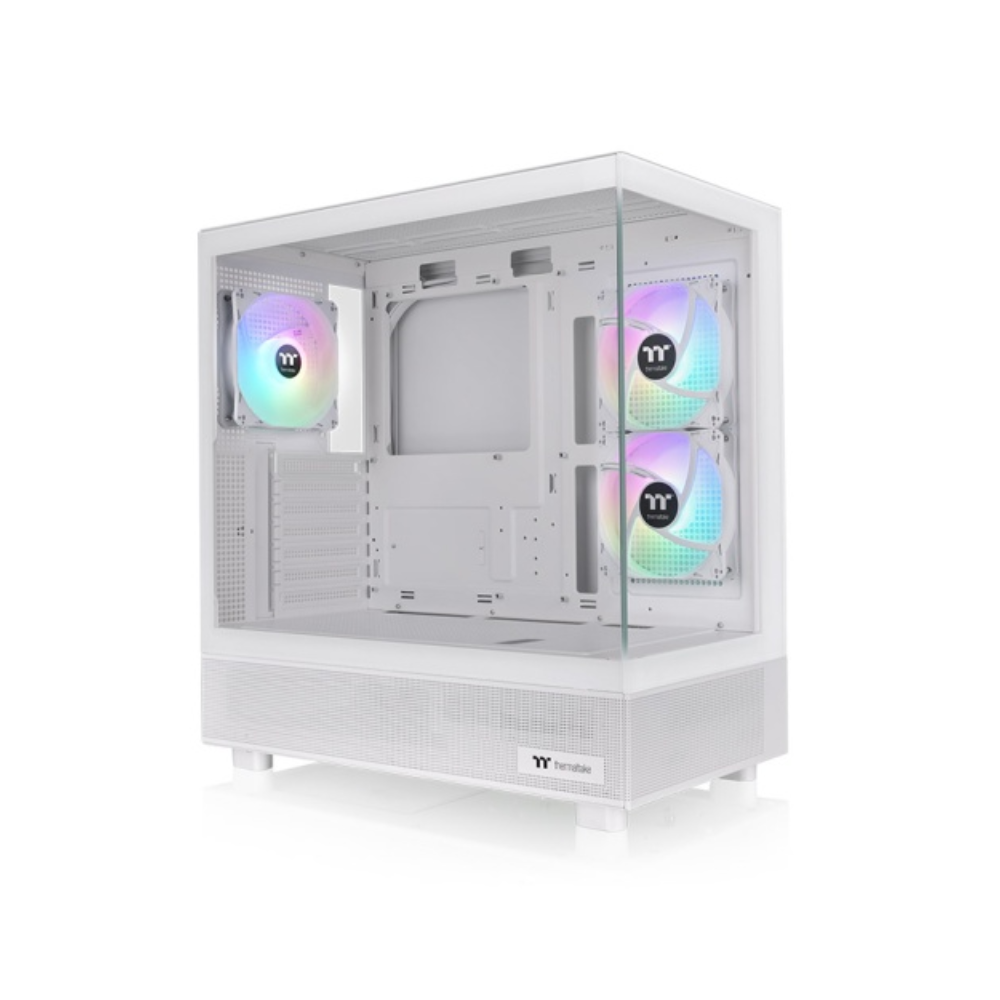 [CA-1Y7-00M6WN-01] Gabinete Thermaltake View 270 TG ARGB Snow Mid Tower Cristal Templado ATX Sin Fuente 3x Ventiladores Blanco