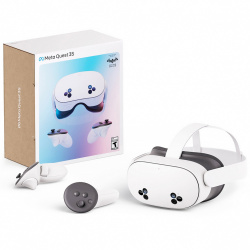 [SK-1000209-01/NEW] Oculus Lentes de Realidad Virtual Meta Quest 3S, 1832 x 1920, 256GB, Blanco