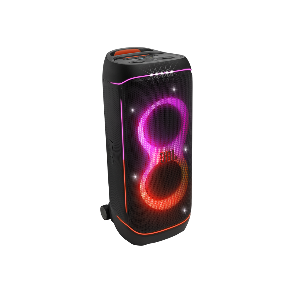 [JBLPARTYBOX720AM/NEW] Bocina Portátil JBL PartyBox 720 Bluetooth, Inalámbrica, Sonido Pro de Alta Potencia, Efectos de Luz RGB, Asa y Ruedas, Resistente al Agua IPX4, Negro
